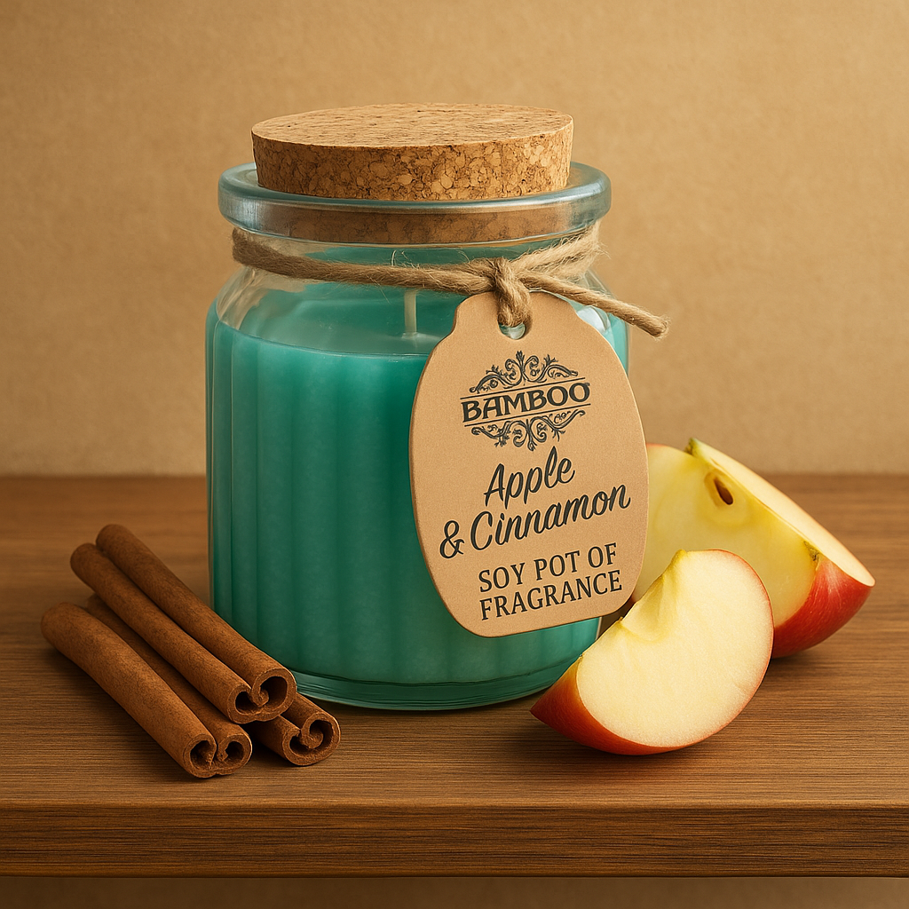 Apple & Cinnamon Soy Pot Candle