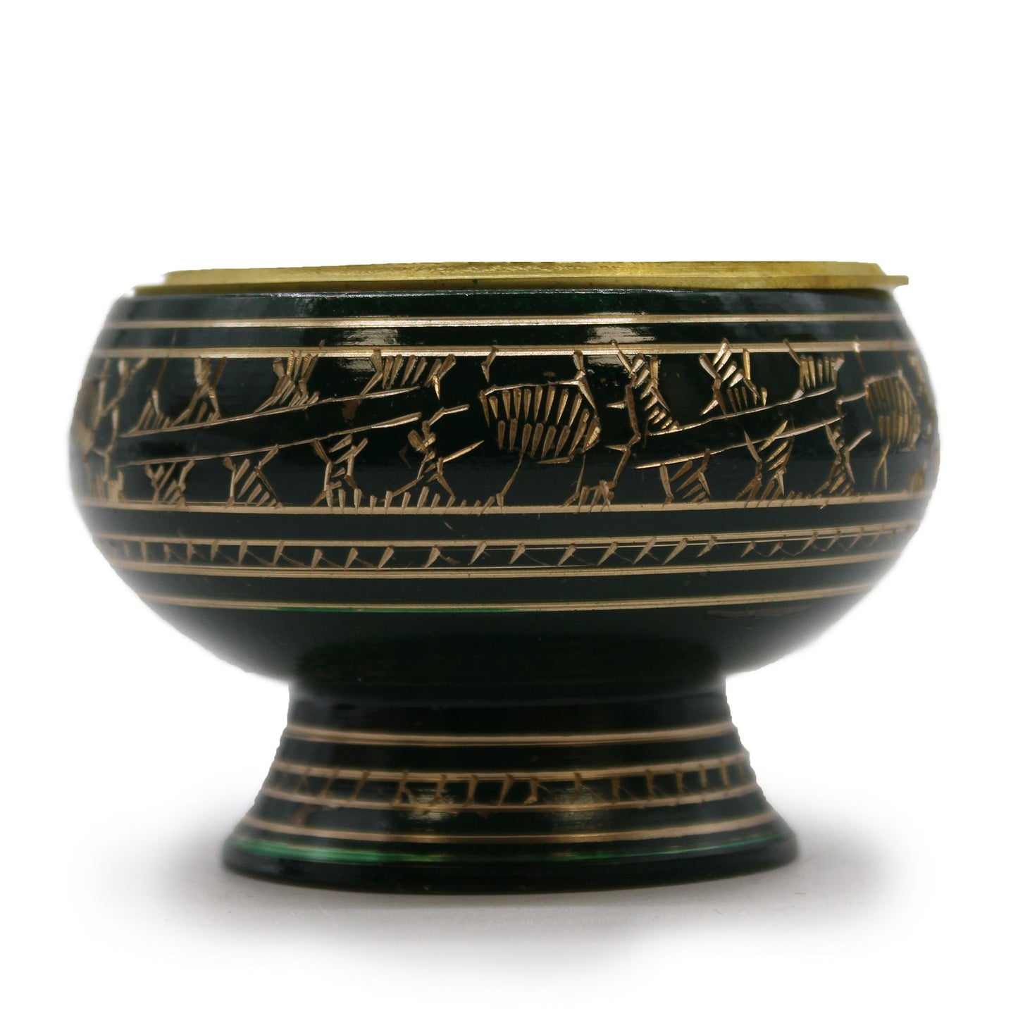 Hohes Chakra-Räuchergefäß mit Holzkohle – Herz