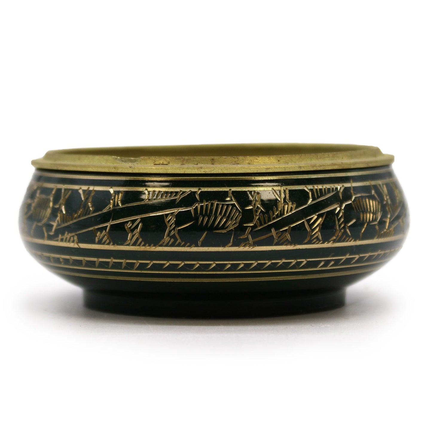 Chakra-Räucherstäbchenglas mit Holzkohle – Herz