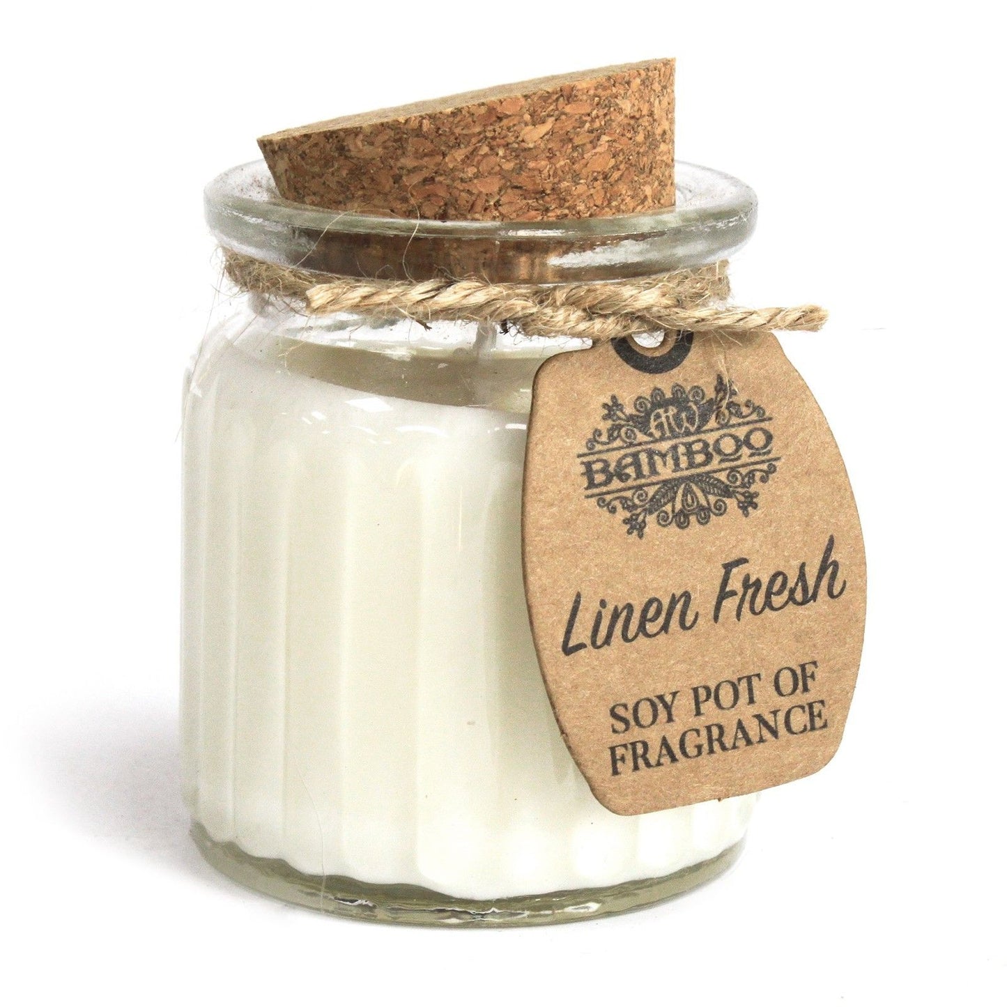 Linen Fresh Soy Pot Candle