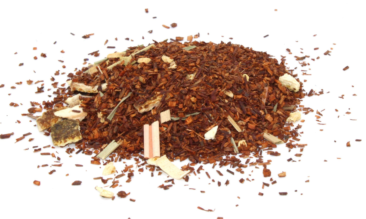Rooibos Herbal Blend – Orange, Ginger & Lemongrass | Caffeine-Free