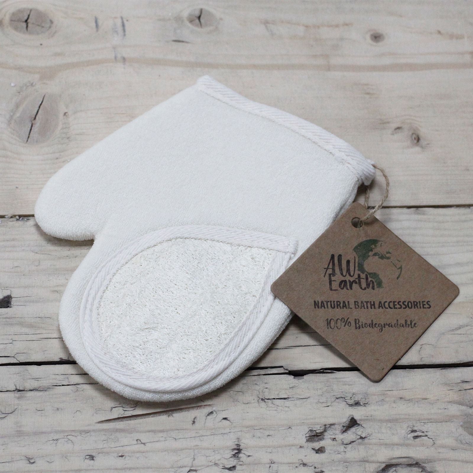 Natural Loofah Body Scrub – Glove