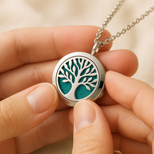 🌿 Aromatherapy Necklaces: Style Meets Wellness