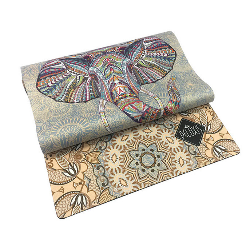 Natural Rubber Yoga Mat – Premium Suede Top | 3.5 mm