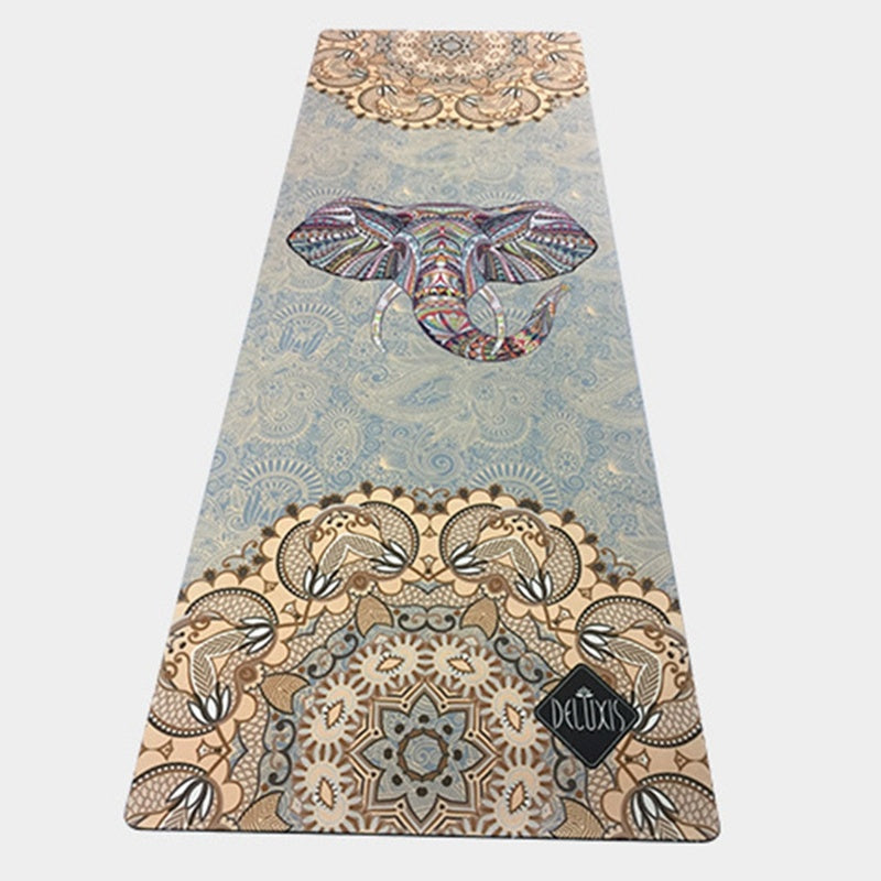 Natural Rubber Yoga Mat – Premium Suede Top | 3.5 mm