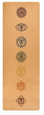7 Chakra Cork Yoga Mat – Balance, Energy & Stability