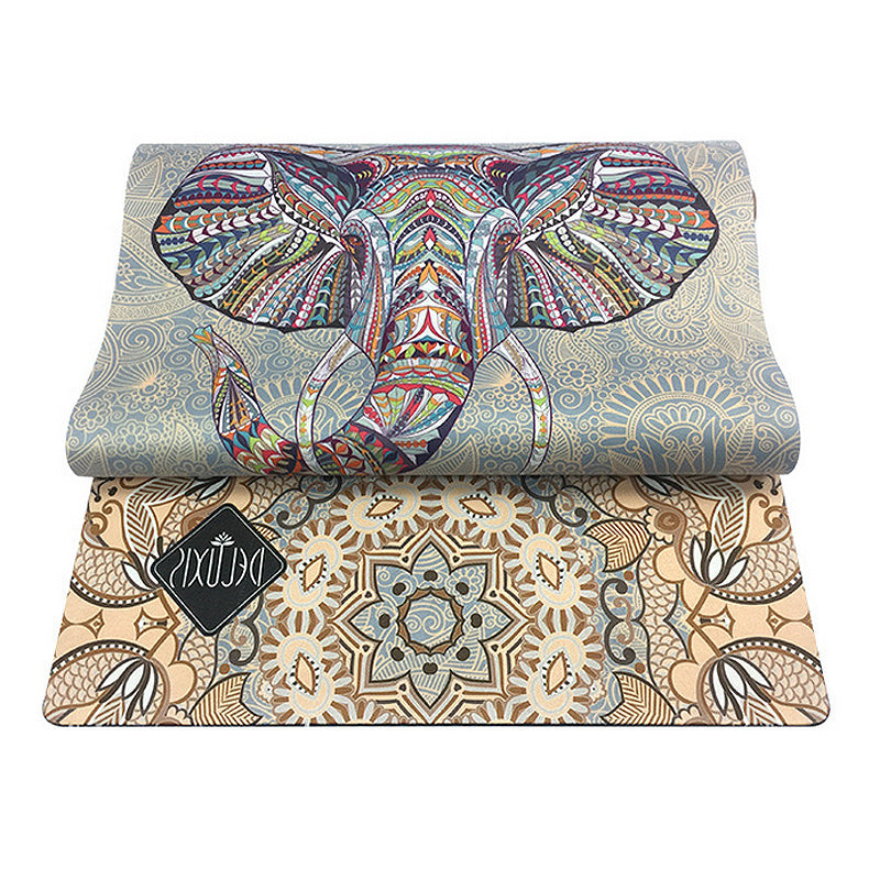 Natural Rubber Yoga Mat – Premium Suede Top | 3.5 mm