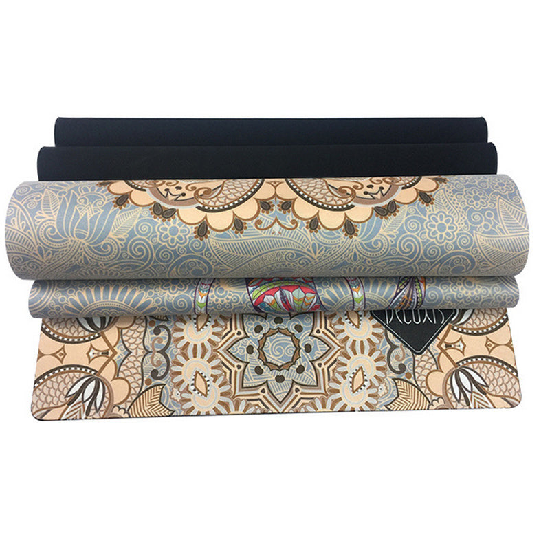 Natural Rubber Yoga Mat – Premium Suede Top | 3.5 mm