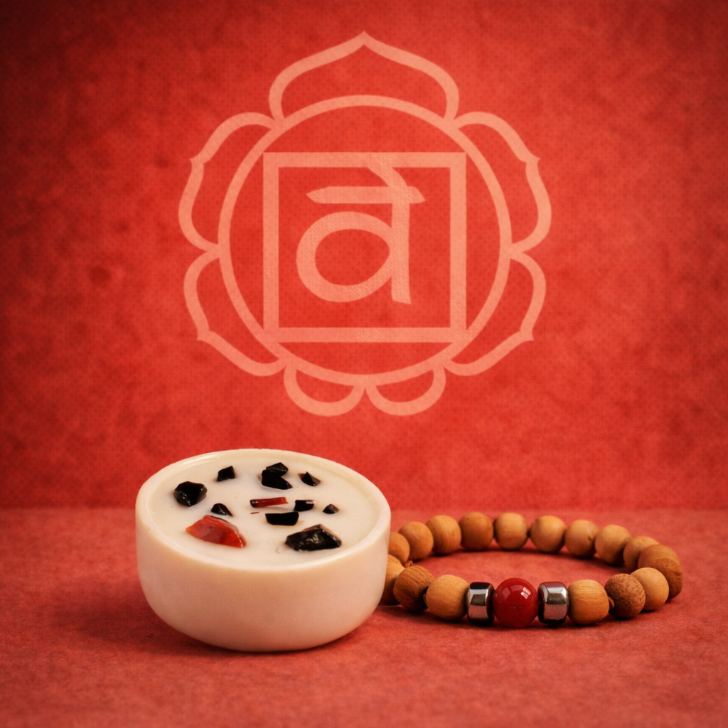 Mini-Ritualset für das Wurzelchakra