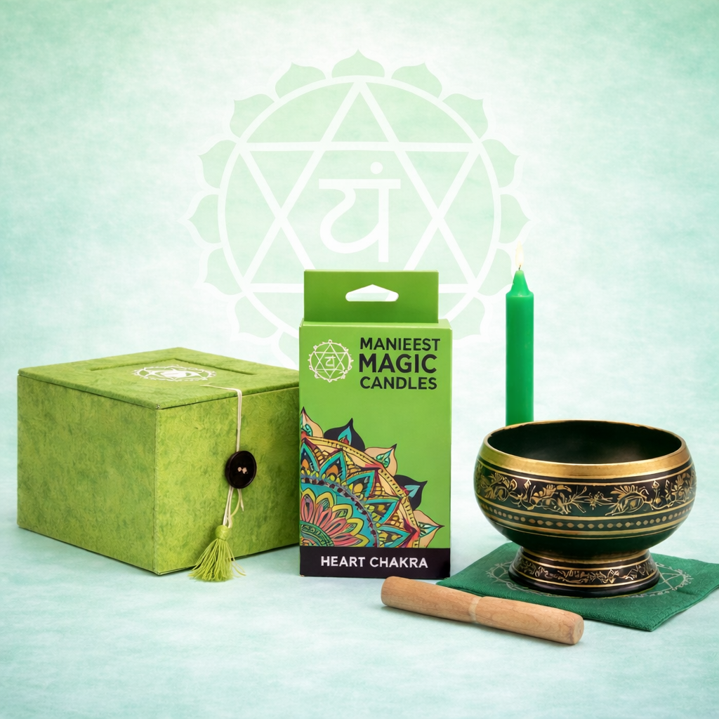 Chakra Herz Medium Set
