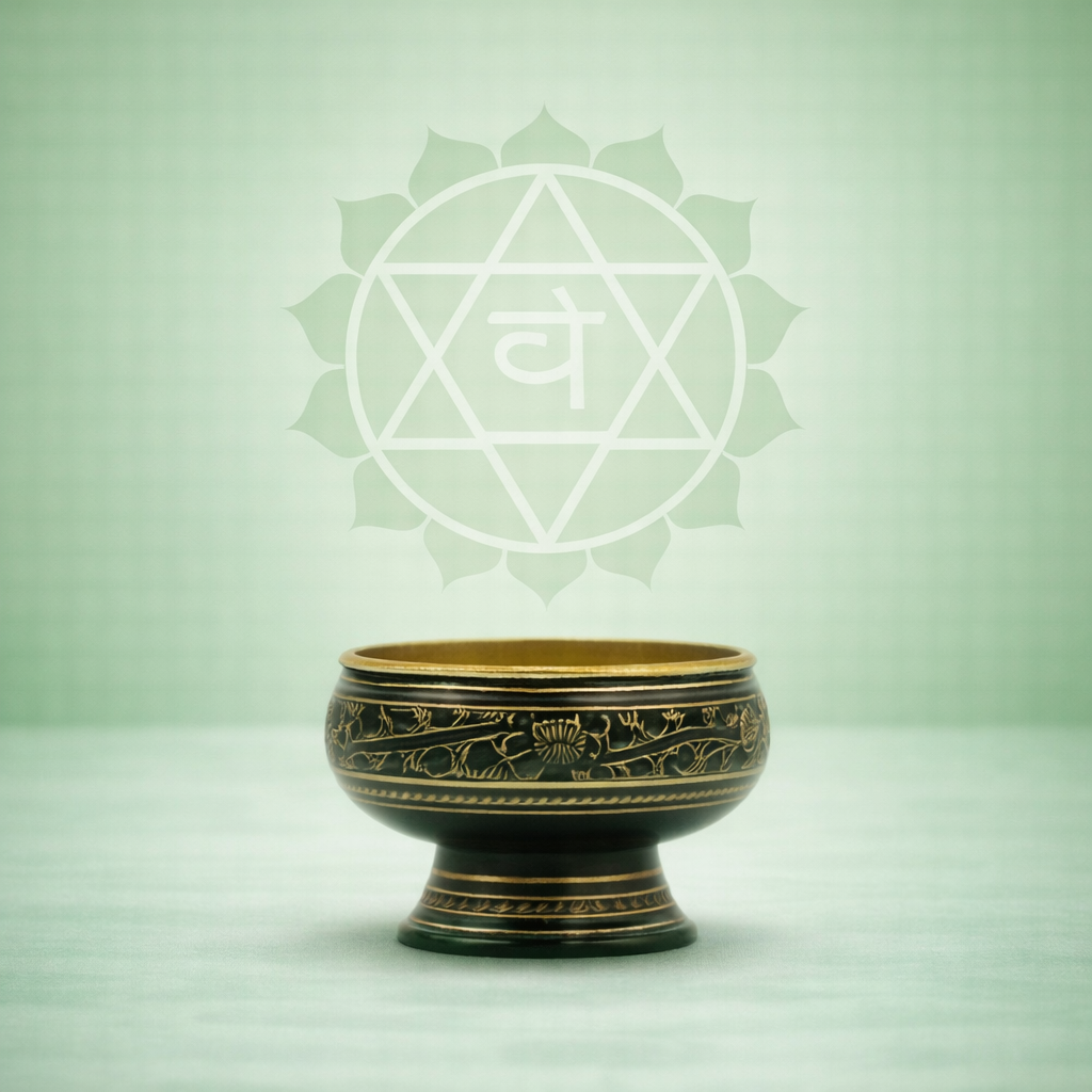 Chakra Herz Medium Set