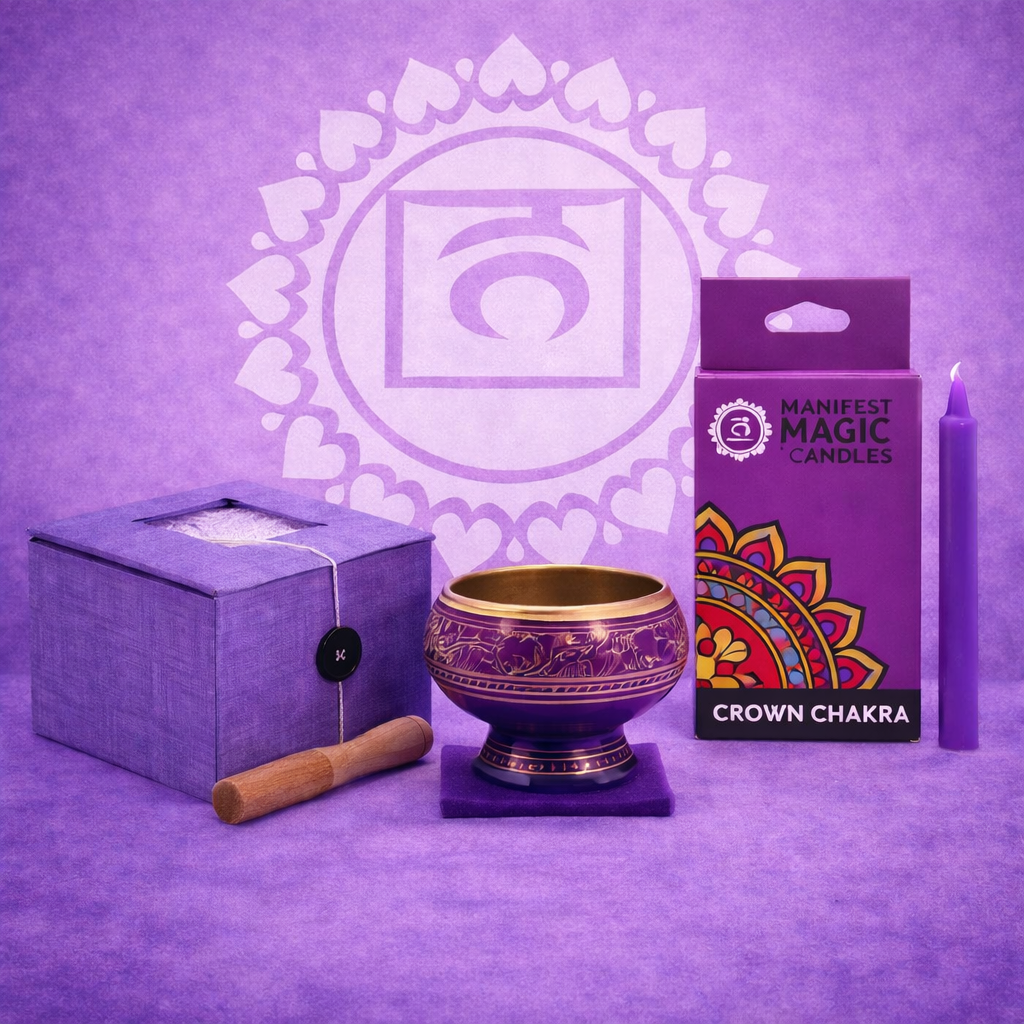 Chakra-Kronen-Set (mittel)