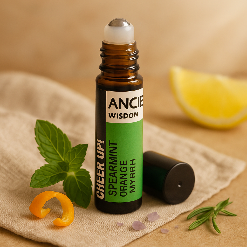 Cheer Up! Roll-On Essential Oil Blend – Uplift Your Mood Naturally