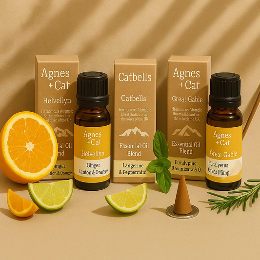 Agnes & Cat - Energy Boost Set Of 3 Essential Oil Blends