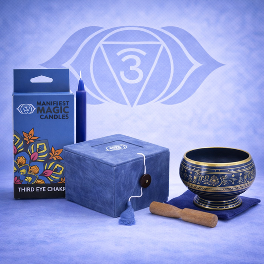 Chakra Drittes Auge Medium Set