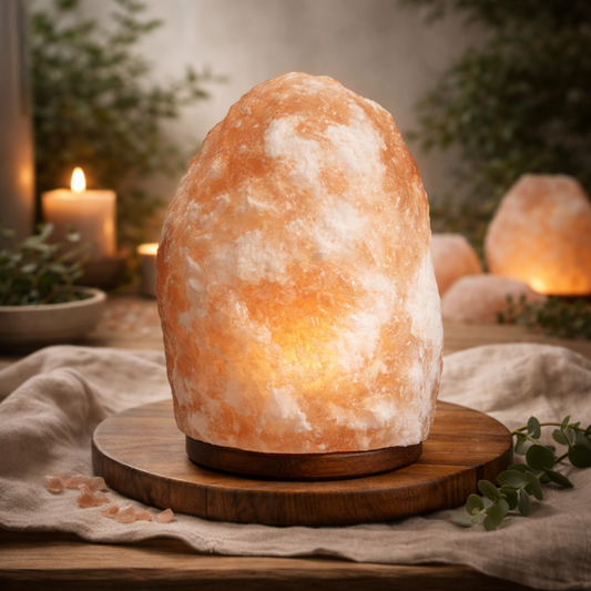 Hochwertige, riesige Himalaya-Salzlampe
