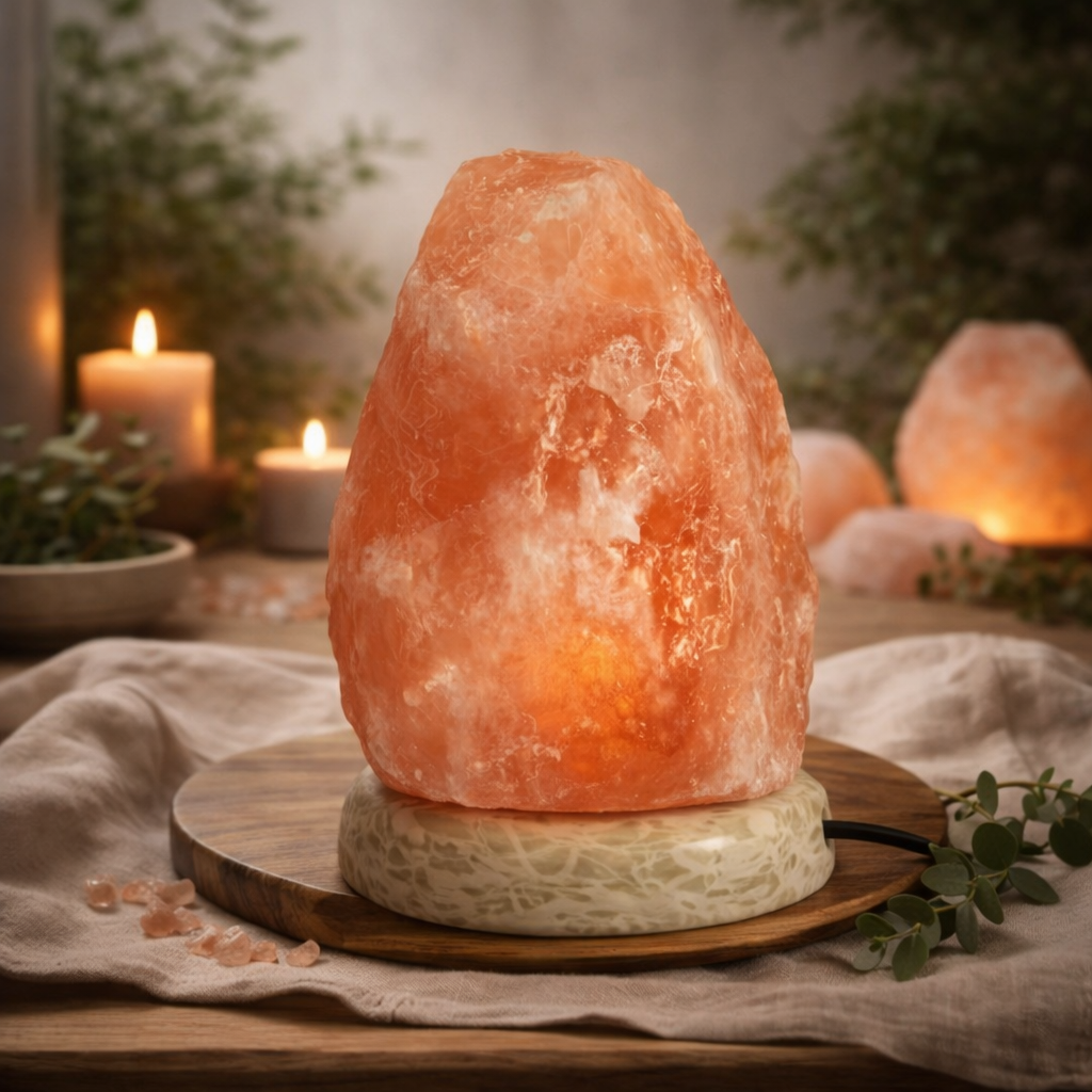 Hochwertige USB-Salzlampe – Mehrfarbig