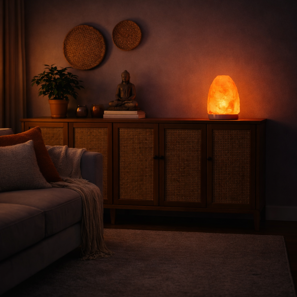 Hochwertige USB-Salzlampe – Mehrfarbig