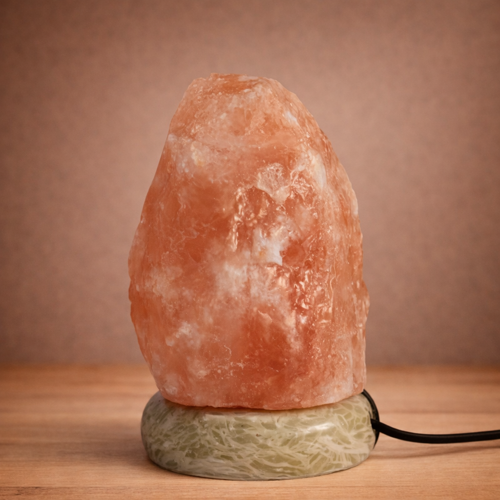 Hochwertige USB-Salzlampe – Weißes Licht