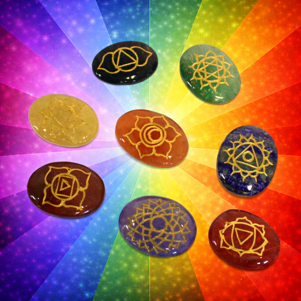 Sieben-Chakra-Medium-Set