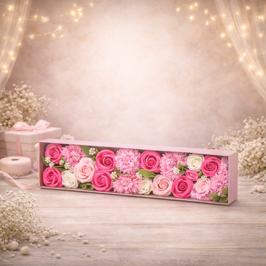 Extra lange Box - Rosa