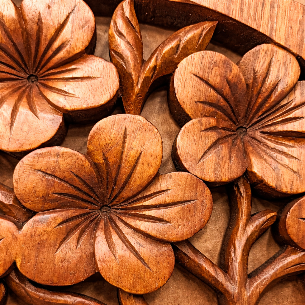 Baum des Lebens Frangipani-Panel