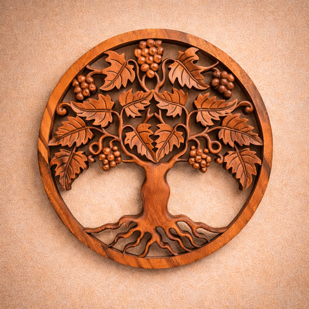 Trauben-Panel „Baum des Lebens“