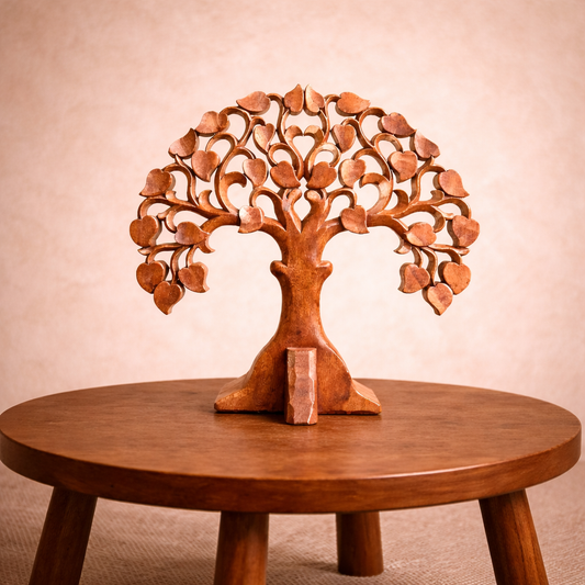 Rundes dekoratives Ohm-Holzpaneel