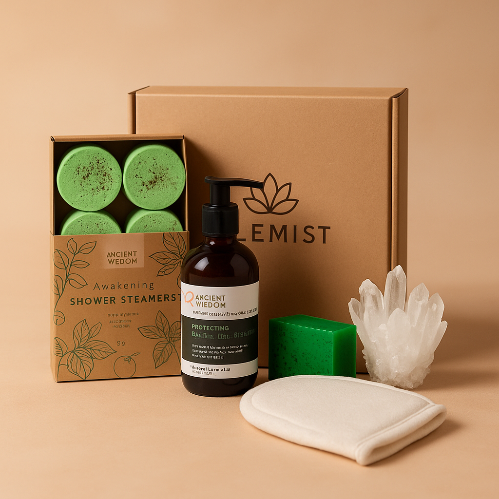 Premium Morning Shower Ritual Box – Start Your Day with Energy & Balance
