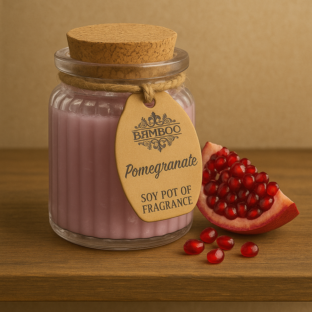 Pomegranate Soy Pot Candle