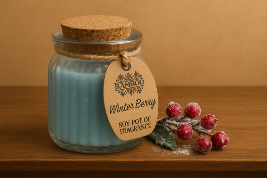 Winter Berry Soy Pot Candles