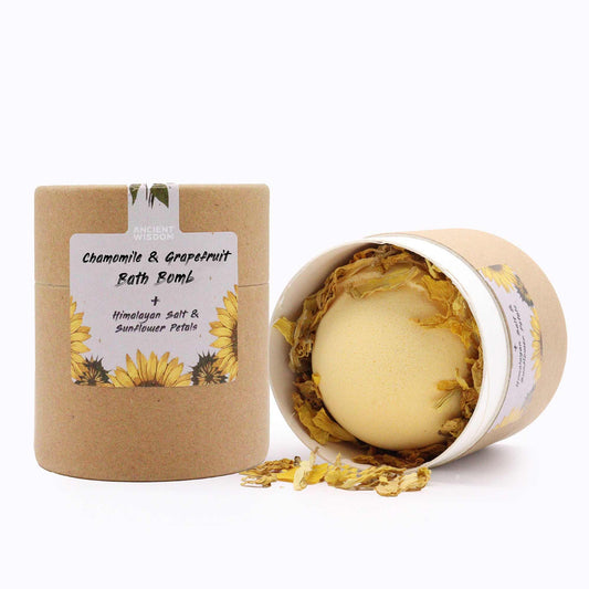 Sunflower Serenity – Aromatherapy Bath Set | Relaxation & Renewal