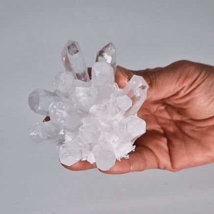 Crafted Natural Quartz Cluster – Clear Quartz