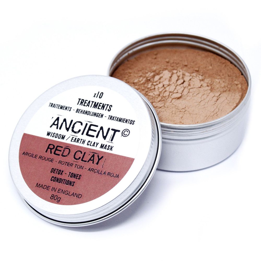 Red Kaolin Clay – Natural Face & Body Mask | 100g