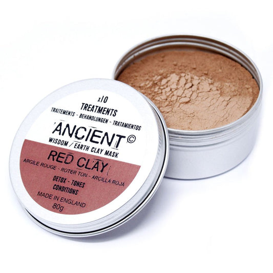 Red Kaolin Clay – Natural Face & Body Mask | 100g