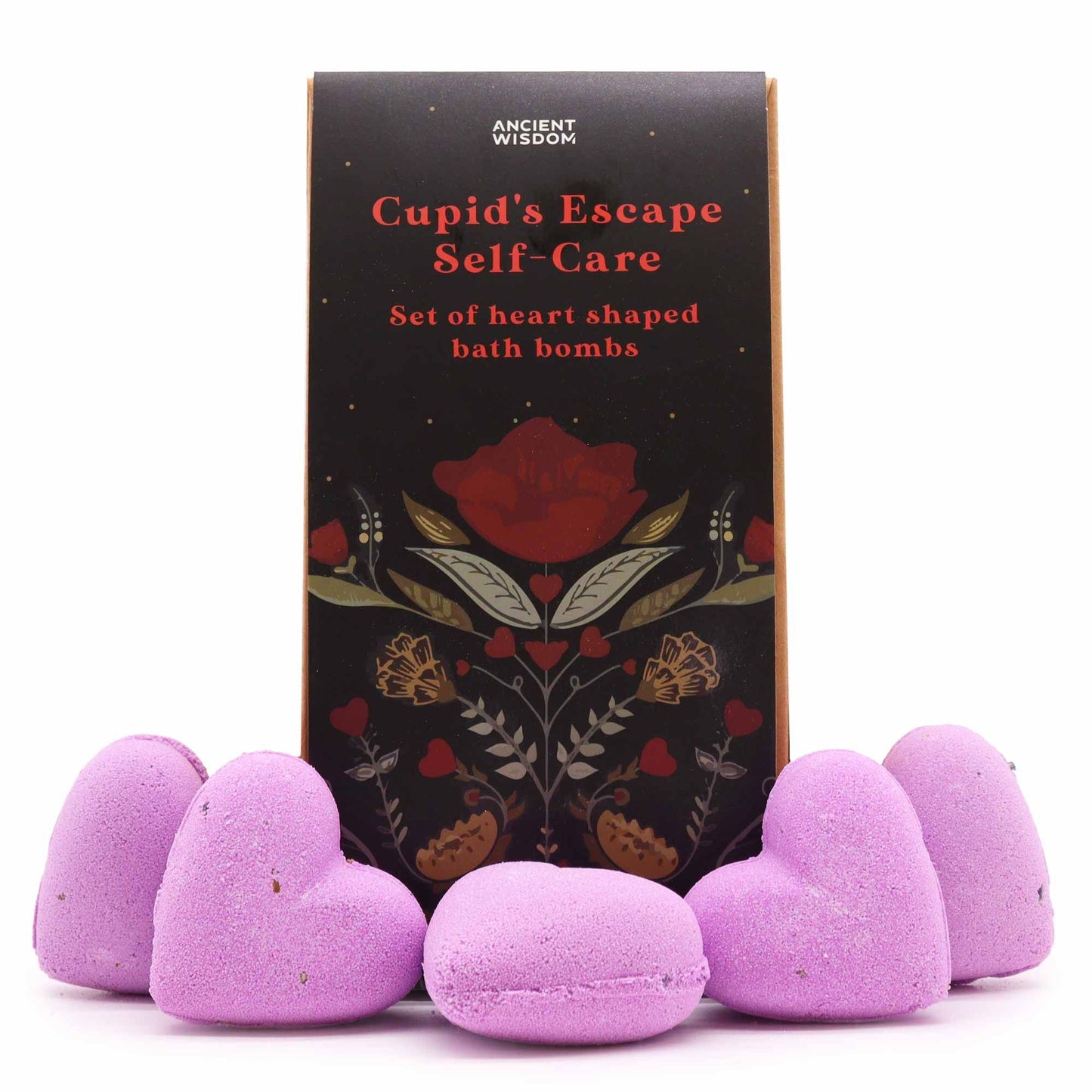 Cupids Escape Selbstpflege-Bade-Herz-Geschenkset