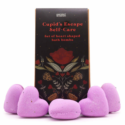 Cupids Escape Selbstpflege-Bade-Herz-Geschenkset