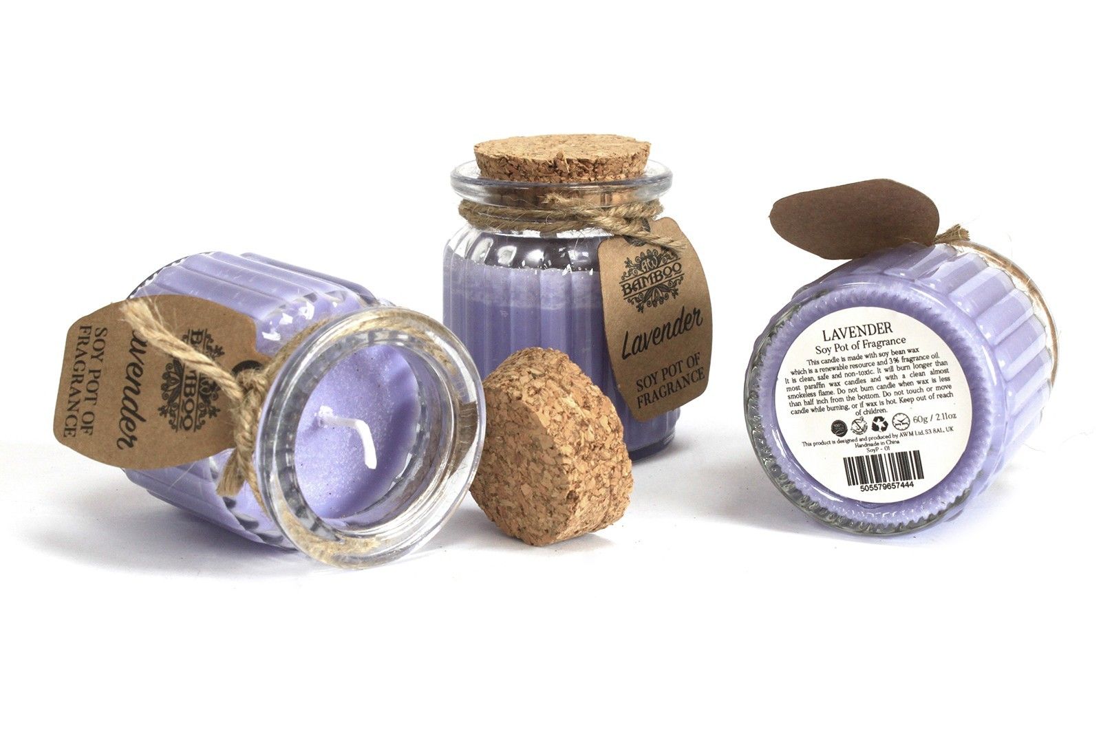 Lavender Soy Pot Candles
