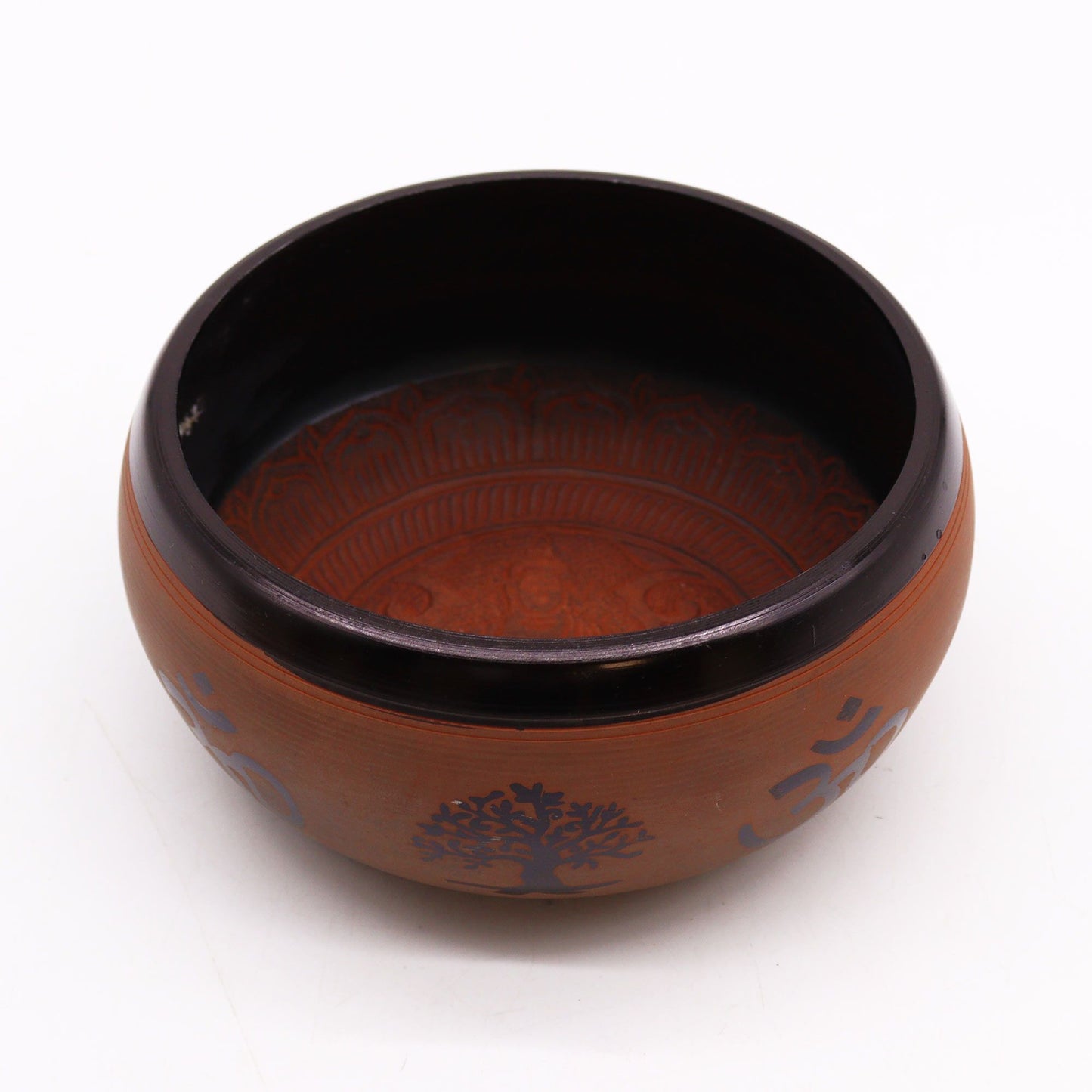 Earth Powder Singing Bowl - Clay Om