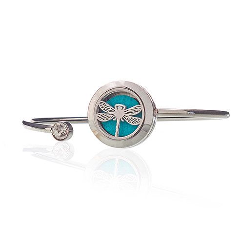 Aromatherapy Bracelet – Dragonfly Design | 20mm