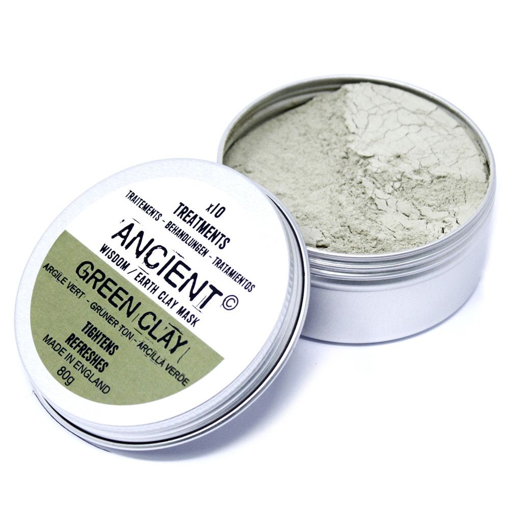 Green Illite Clay – Detox & Deep Cleansing Mask | 100g