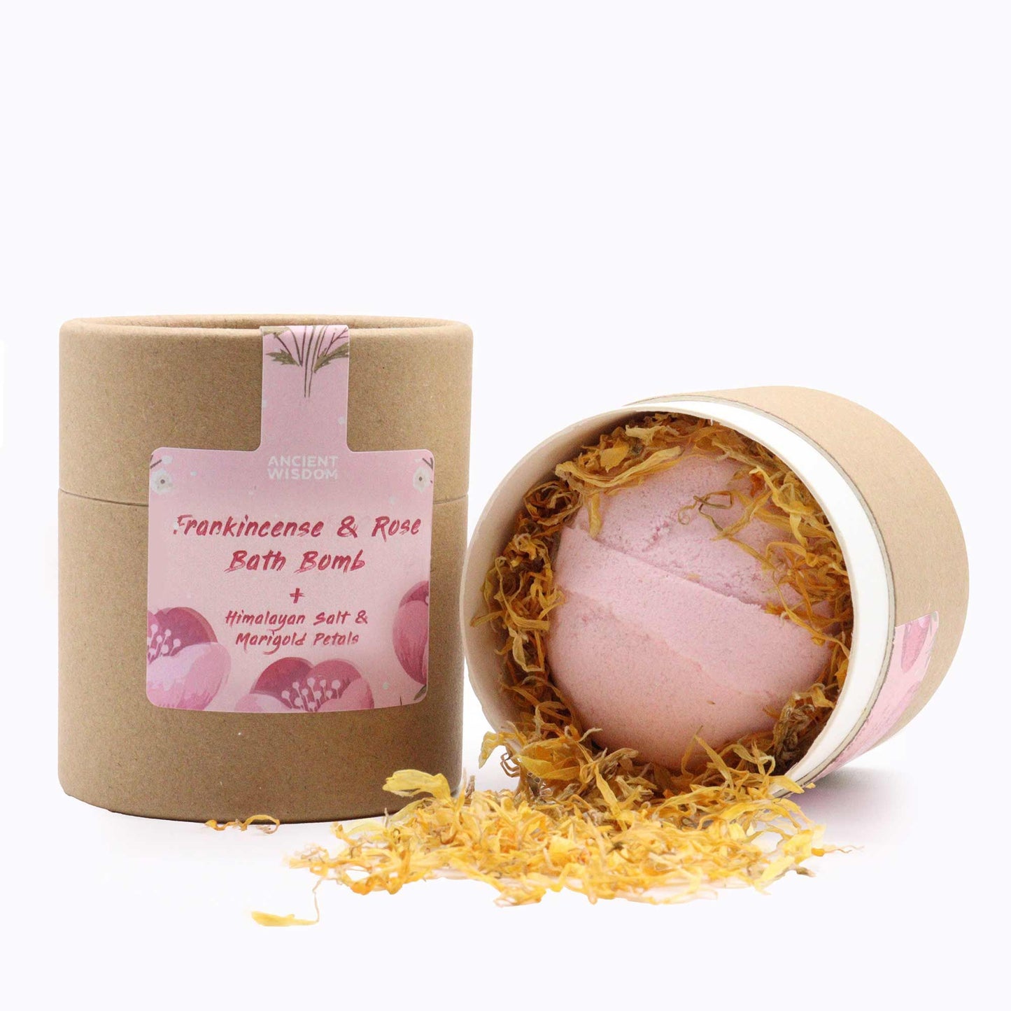 Blooming Pink Bliss – Aromatherapy Bath Set | Love & Relaxation