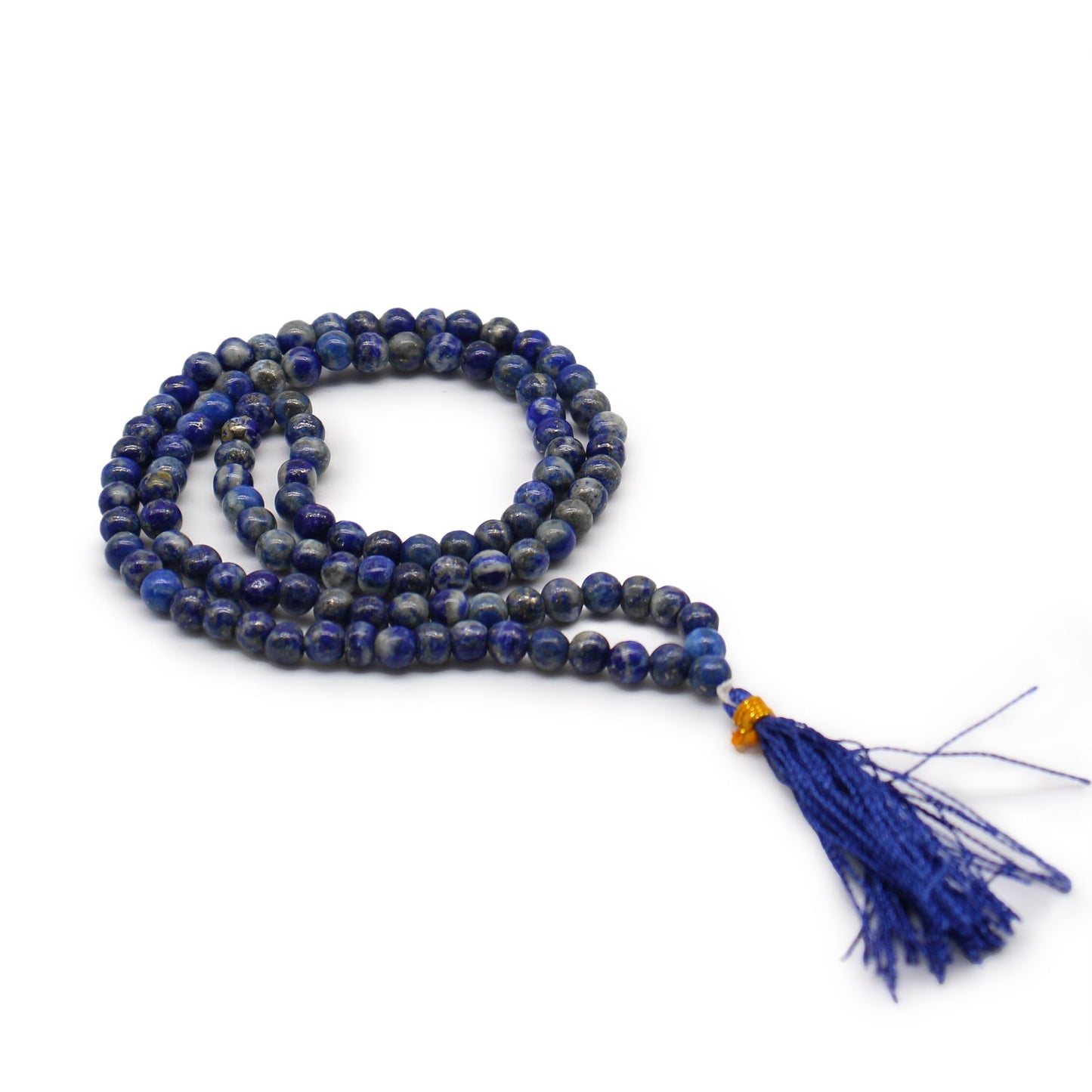 Bead Mala – Lapis Lazuli | 108 Beads for Intuition & Inner Wisdom