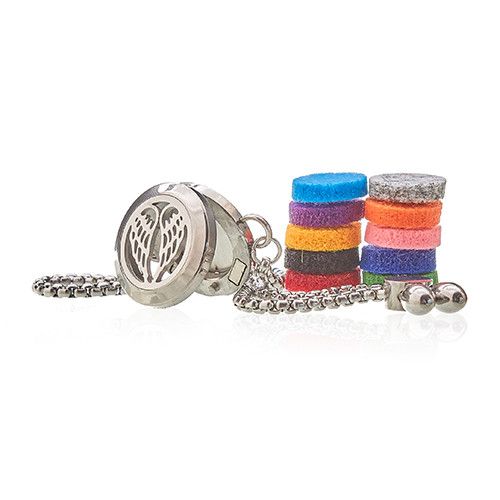 Aromatherapy Bracelet – Angel Wings Design | 20mm