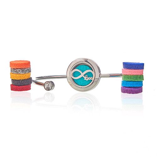 Aromatherapy Bracelet – Infinite Love Design | 20mm