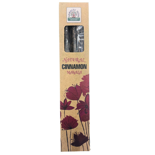 Natural Botanical Masala Incense Sticks – Cinnamon