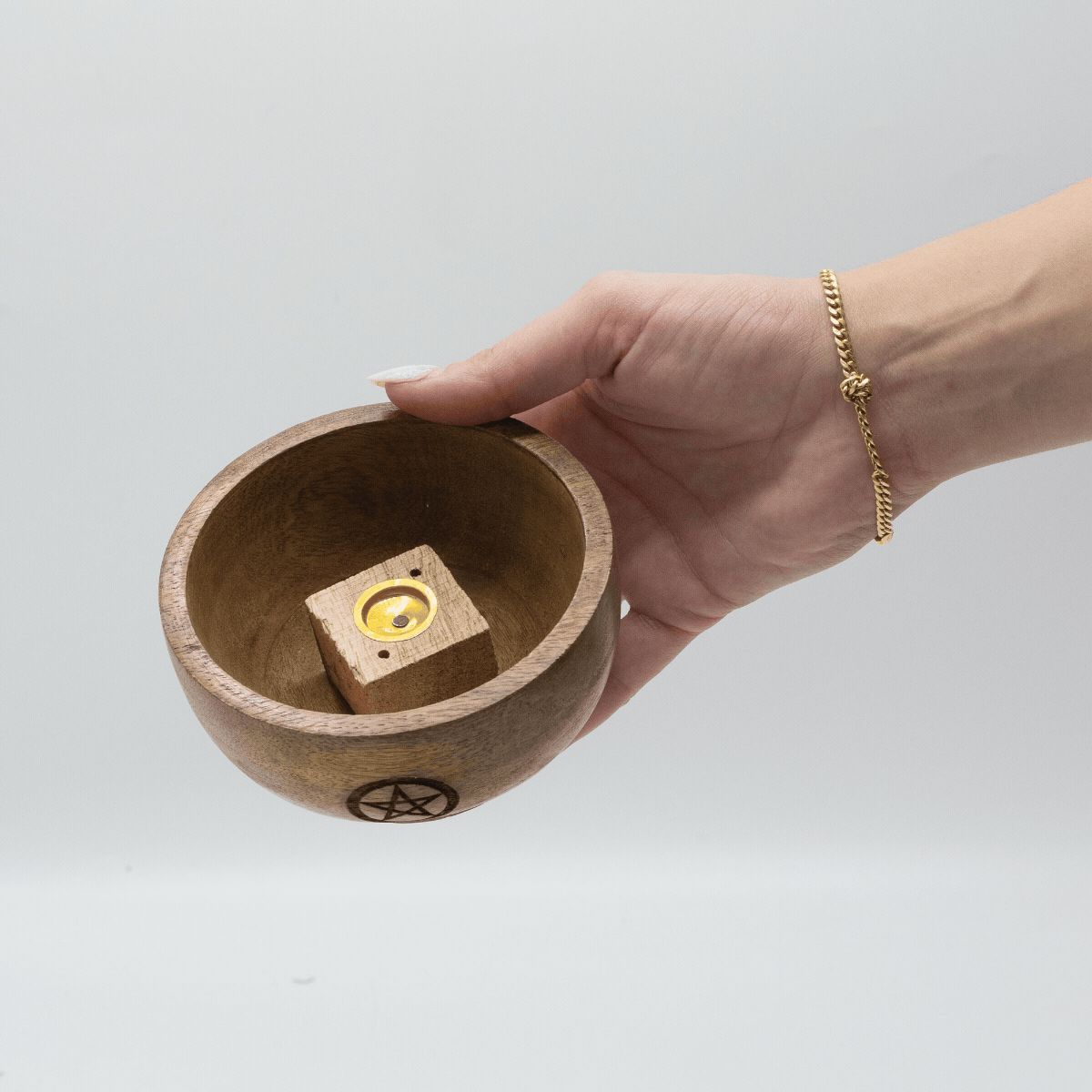 Handmade Wooden Incense Holder – Saharanpur, India