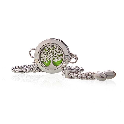 Aromatherapy Bracelet – Tree of Life Design | 20mm