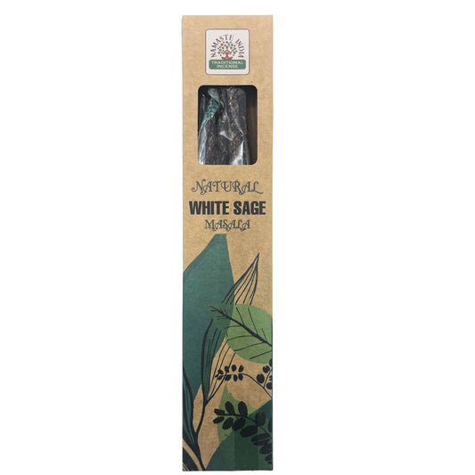 White Sage Masala Incense Sticks – Handmade in India