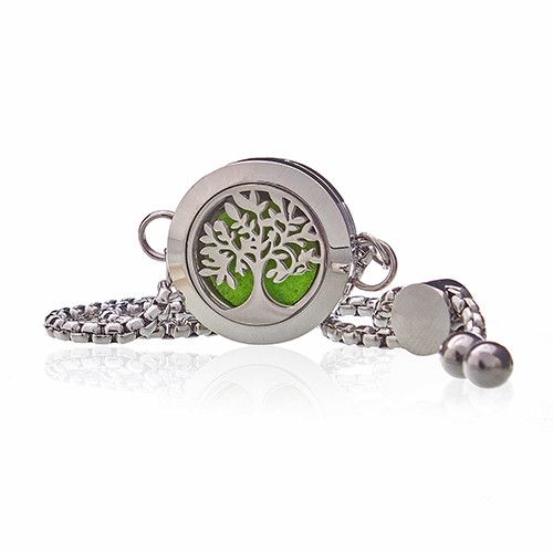 Aromatherapy Bracelet – Tree of Life Design | 20mm